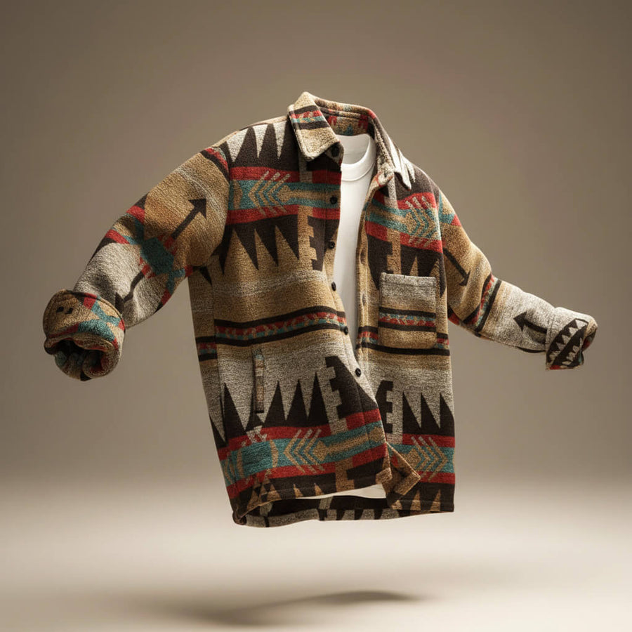 Veste à motifs héritage pour homme