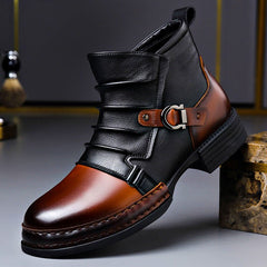 Bottines rétro semelle antidérapante pour homme