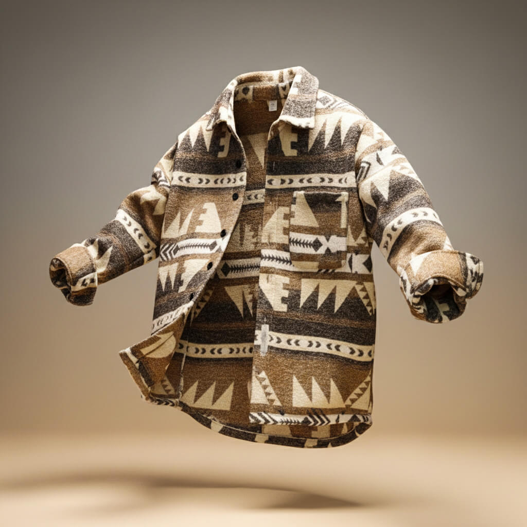 Veste à motifs héritage pour homme