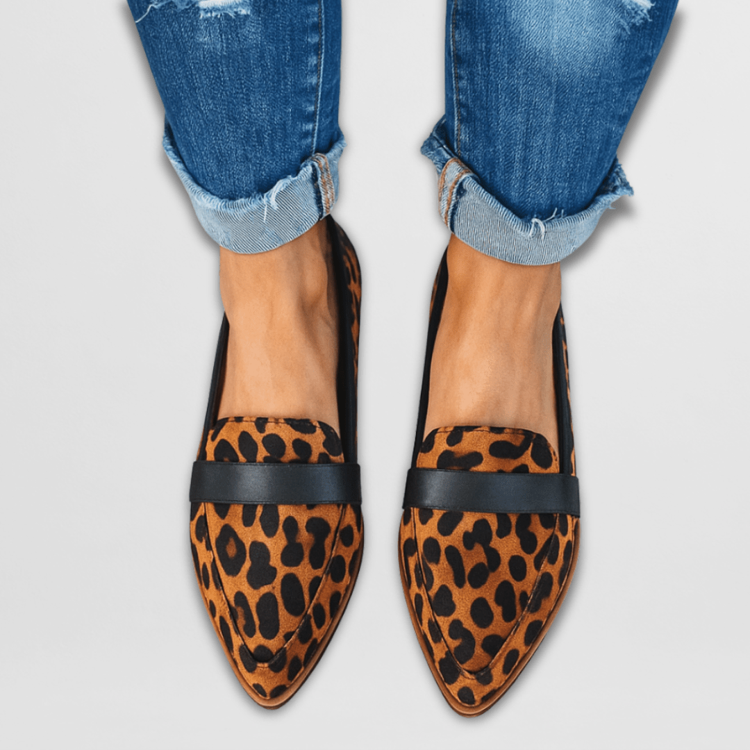 Mocassins daim semelle amortie pour femme