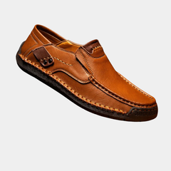 Mocassins brillants à enfiler pour homme