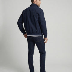Blouson harrington doublure tartan pour homme
