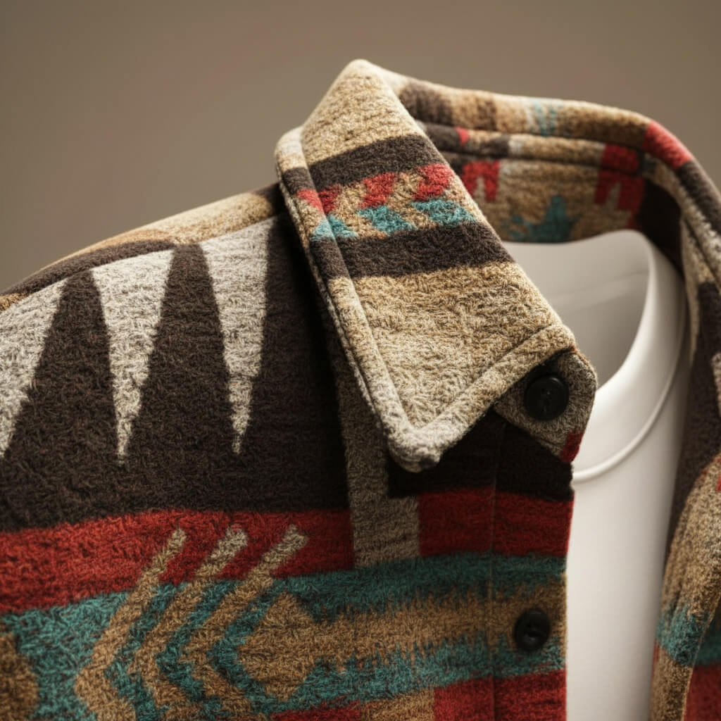 Veste à motifs héritage pour homme