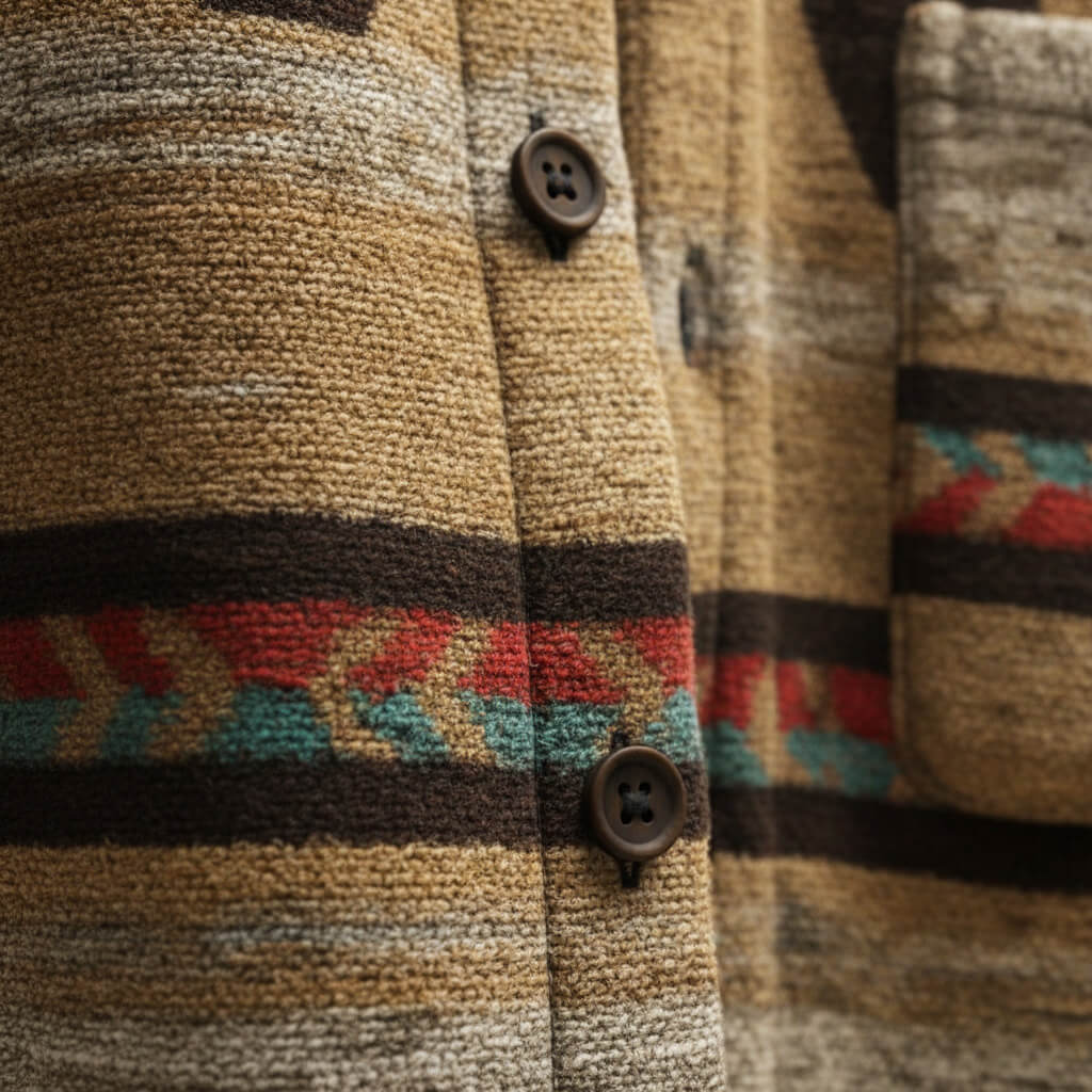 Veste à motifs héritage pour homme