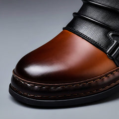 Bottines rétro semelle antidérapante pour homme