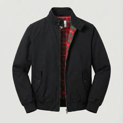 Blouson harrington doublure tartan pour homme